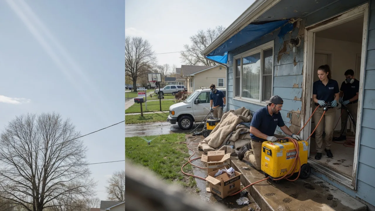 Basement Flood Cleanup in Bean Station, TN near me